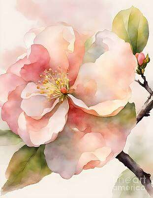 Soft Petals in Pink and White [d]