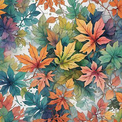 Song of Norway Leaf Canvas [d]