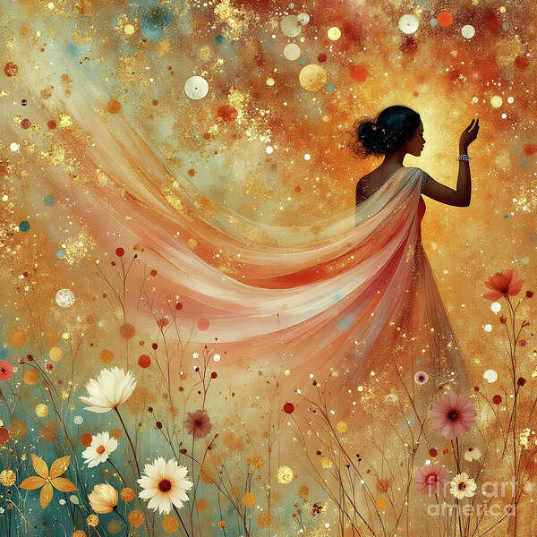 Dreamlike Art Print featuring the digital art Ethereal Calm and Wonder by Jennifer Van Niekerk