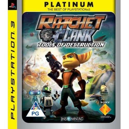 Ratchet and Clank - Tools of Destruction - Platinum (PS3)