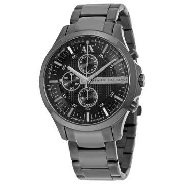Armani Exchange Black Dial Chronograph Unisex Watch