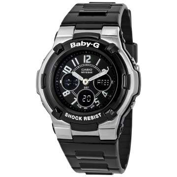 Casio Baby G Shock Resistant Black Multi-Function Sport Ladies Watch