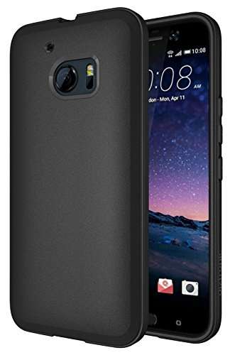 HTC 10 Case - Diztronic Full Matte TPU Series - Slim-Fit Soft Touch Flexible Phone Cover for HTC 10