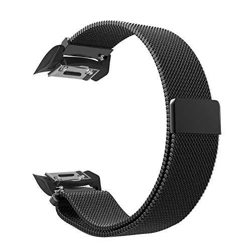 Gear S2 Watch Band, Fintie [Unique Magnet Lock] Milanese Loop Adjustable Stainless Steel Replacement