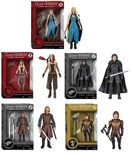 Game of Thrones Exclusive Funko Legacy Action Figure Set of 5 Toys