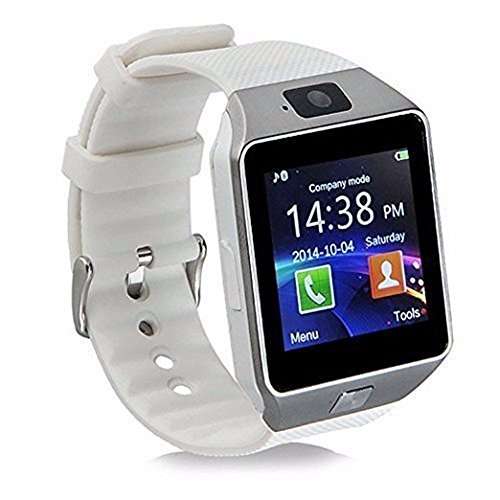 Alike C05 Bluetooth Smart Watch for Iphone & Android Smart Watche (White)