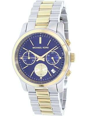 Michael Kors Women's Runway MK6165 Silver Stainless-Steel Quartz Fashion Watch