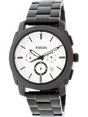 Fossil Men's FS5092 Black Stainless-Steel Quartz Fashion Watch