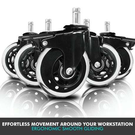 Office Floor Protector - Office Chair Castor Wheels - Ergonomic Office