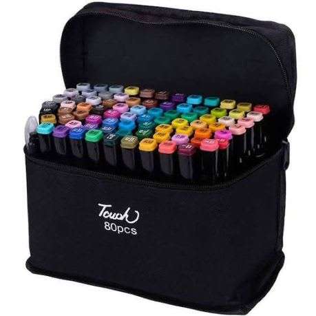 Art Marker Set 80Pc Color