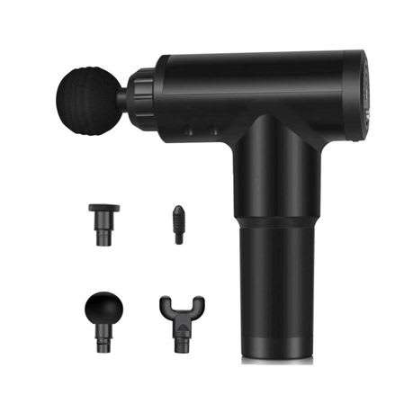 Muscle  Relief Fascial Gun Massager With 4 Massage Tips-HG-320