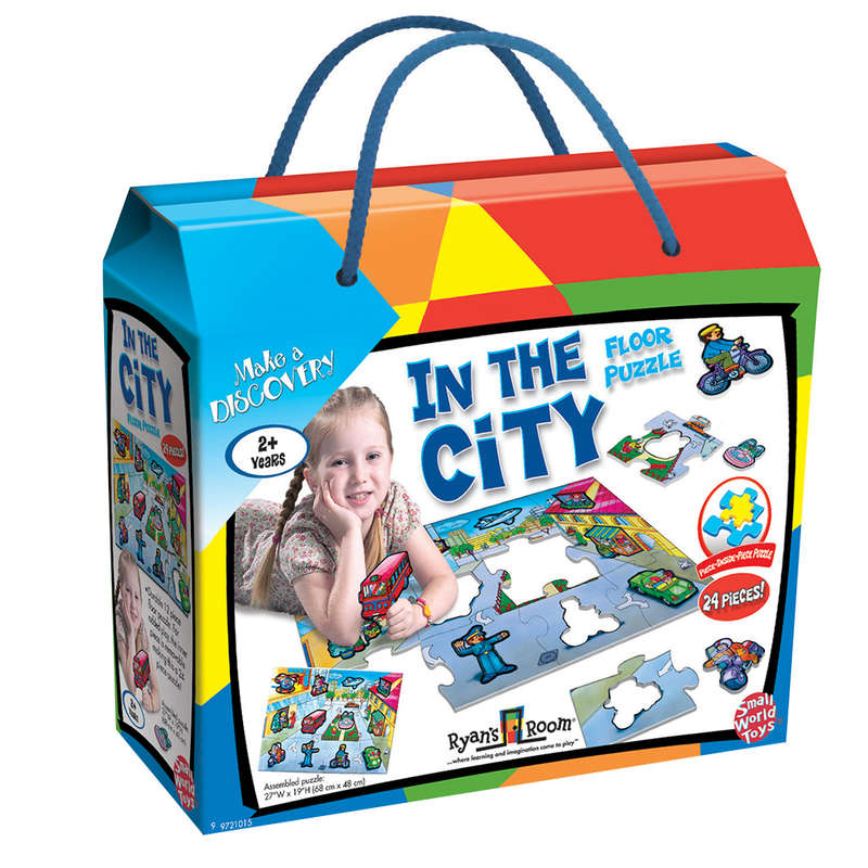 Ryan's Room - Floor Puzzle - In The City - 24pcs- Clearance Stock