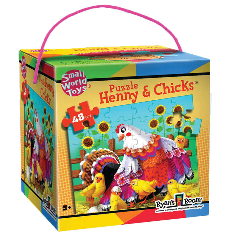 Ryan's Room - Puzzle - Henny & Chicks - 48pcs- Clearance Stock