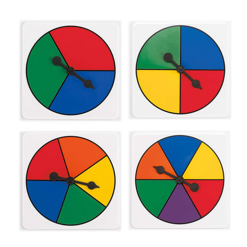 EDX Education - Spinners - Assorted Colours - 4pcs Polybag- Clearance Stock