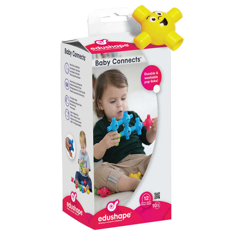 EduShape Baby Connects - 12pcs- Clearance Stock
