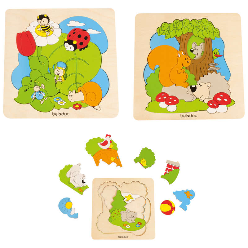 Beleduc - Discovery Puzzle Set- Clearance Stock