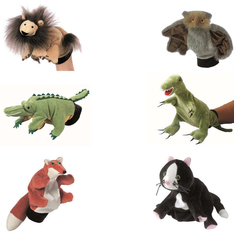 Beleduc - Puppet Set - Predators Big & Small- Clearance Stock