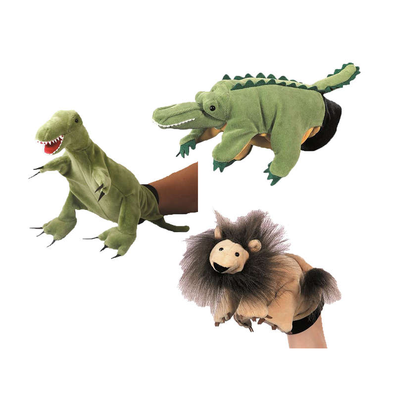 Beleduc Puppet Set - Big Predators- Clearance Stock