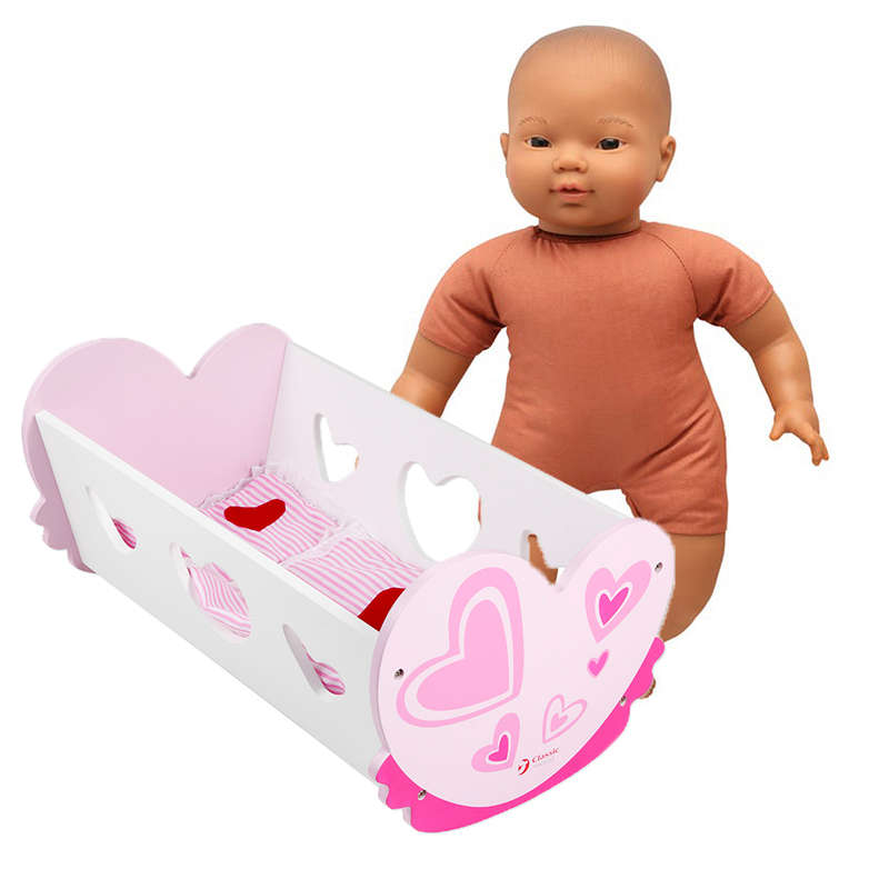 My First Doll and Cradle Set - Indian- Clearance Stock