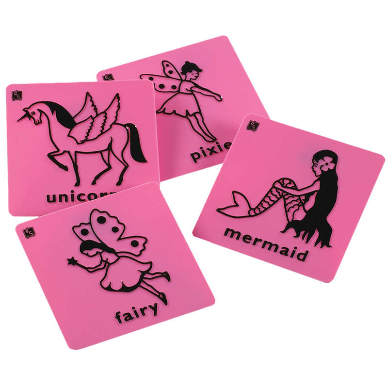 EDX Education - EDX Education Crayons and Rubs Set - Fantasy- Clearance Stock