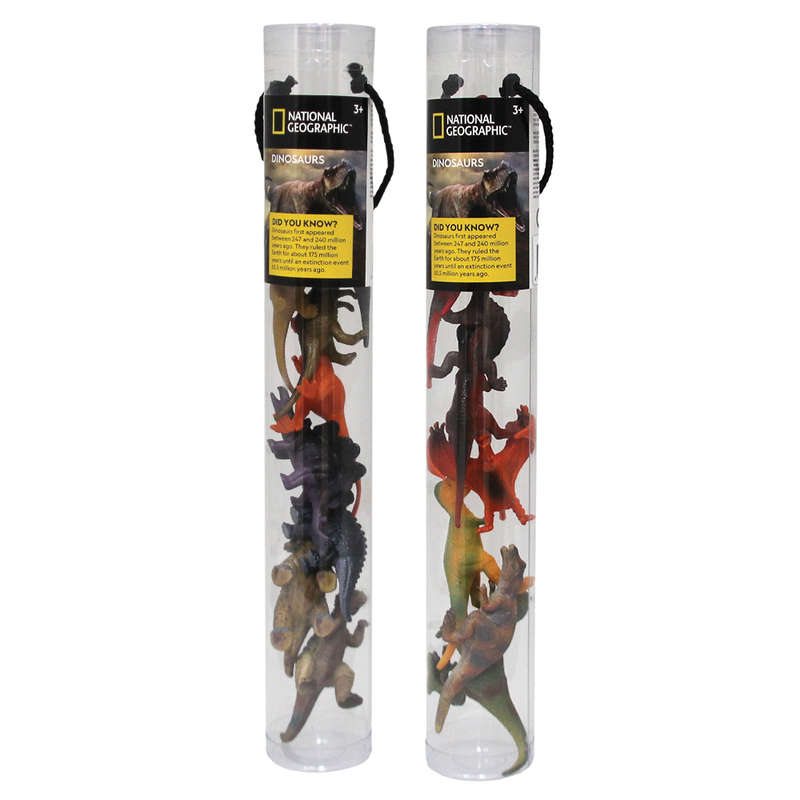 National Geographic - Dinosaur Tube Bundle- Clearance Stock