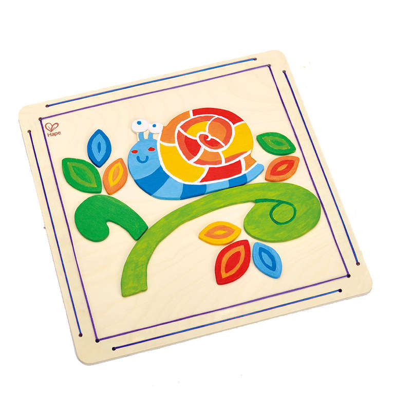 Hape - Paint & Frame - Happy Snail- Clearance Stock