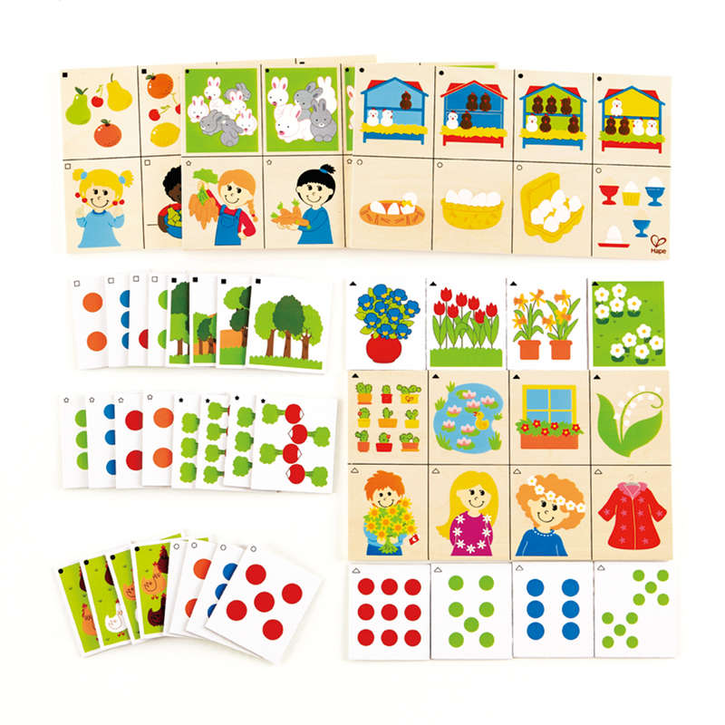 Hape - Home Education - Theme Count - 36pcs- Clearance Stock