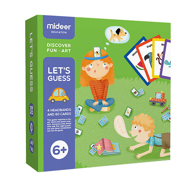 Mideer - Let's Guess Game - Animal Head Bands- Clearance Stock