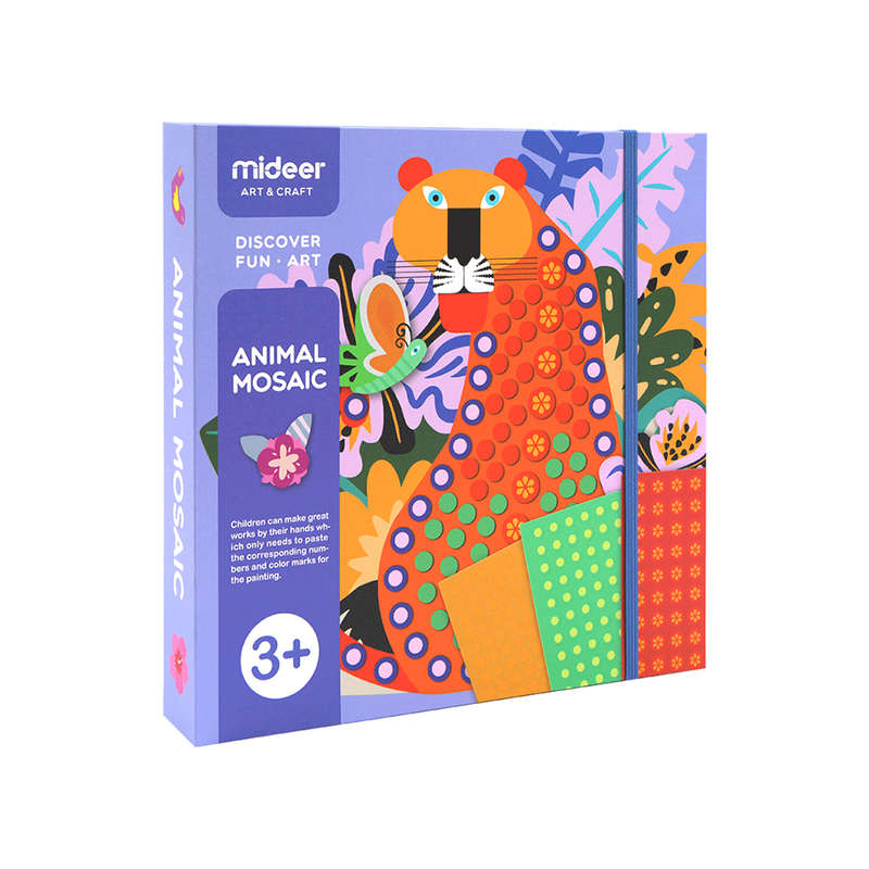 Mideer - Mosaic Art Set - Animal- Clearance Stock