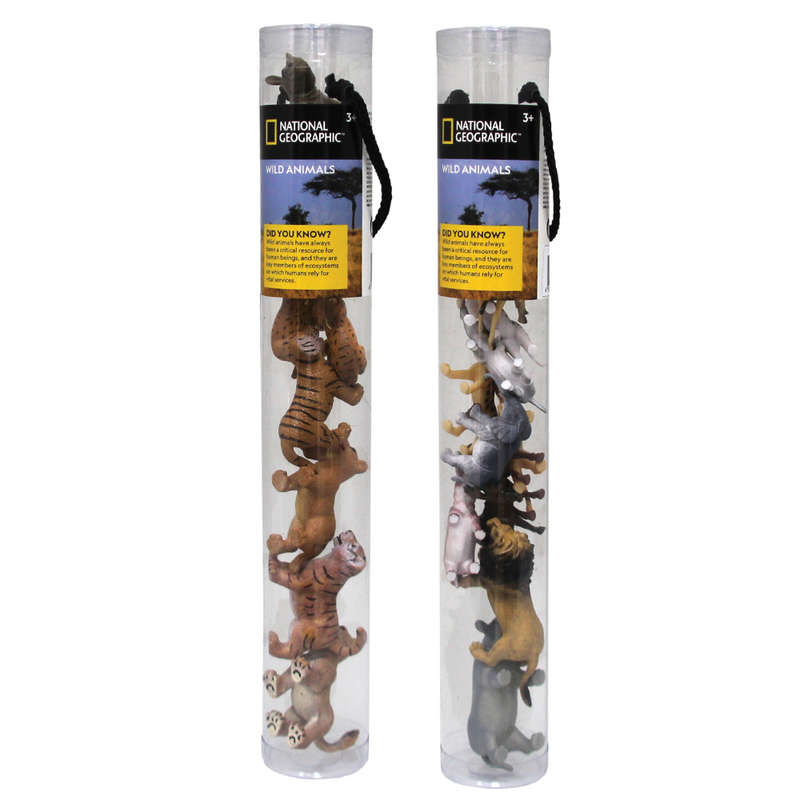 Planet Greenbean Forest & Wild Animal Tube Bundle- Clearance Stock