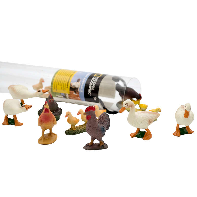 National Geographic - Farm Animals - Small 5-8cm - 10pcs in Tube- Clearance Stock