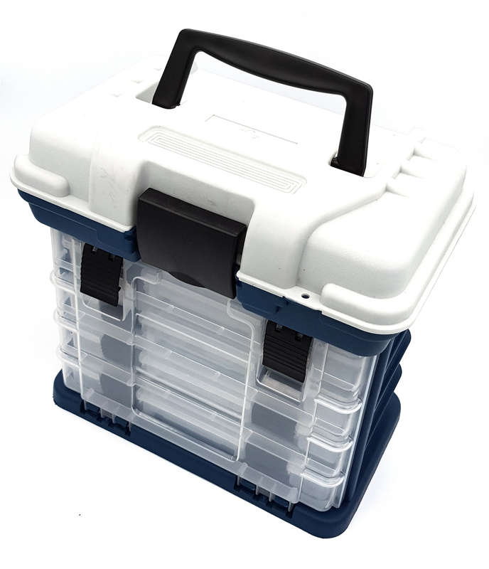 Predator Fishing Tackle Box Mini with Removable Trays