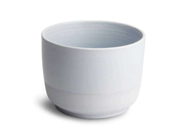 Urchin Art Orchid Pot - ORC/2Grey/S - Two toned grey