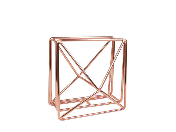Regent Copper Plated Serviette Holder - 41604
