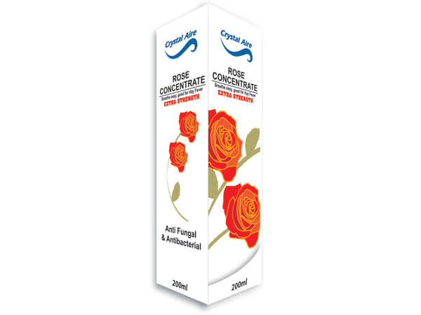 Crystal Aire Air Purifier Concentrates, 200ml - C001- Rose 200ml - Rose