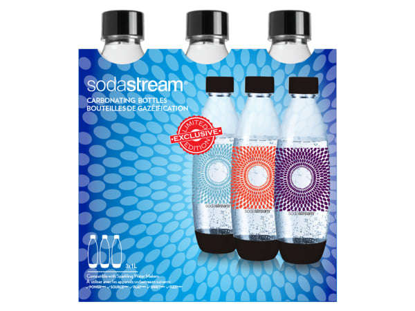 Sodastream Source Firework Carbonating Fuse Bottles, Pack of 3 - 266160