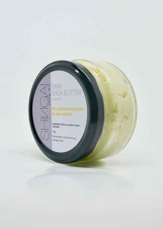 SHINGAI - 100% Raw Organic Shea Butter 150g / 200ml