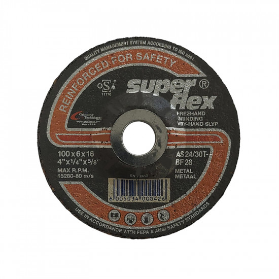 SuperFlex Masonry Steen Grinding blade 100x6x16 (3pc) set