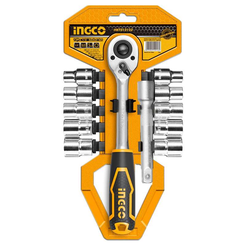 SOCKET SET 1/2 (12PIECE) (INDUSTRIAL)