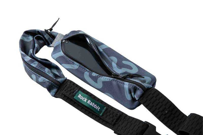 Skinny belt - Popcorn Grey and Black