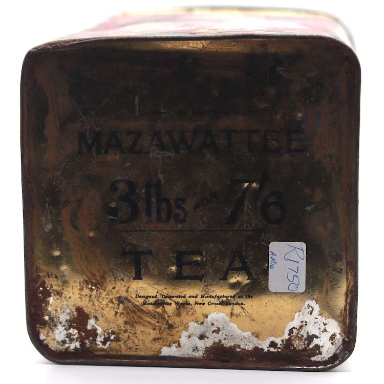 Mazawattee Tea Tin