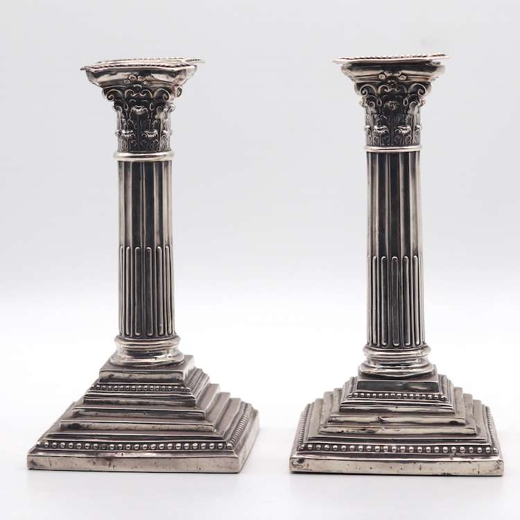 Pair of Silver Candlesticks (1904/5)