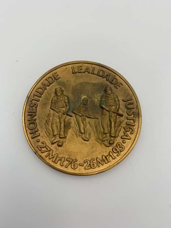 32 Battalion Portuguese Coin