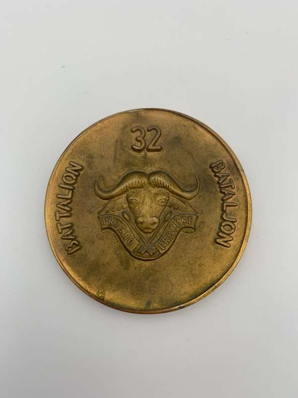 32 Battalion Portuguese Coin