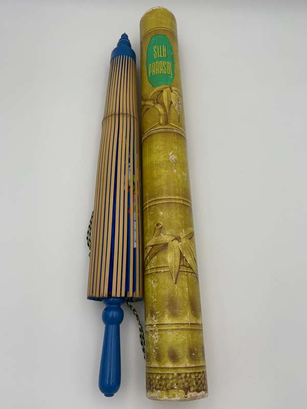 Chinese Parasol Blue