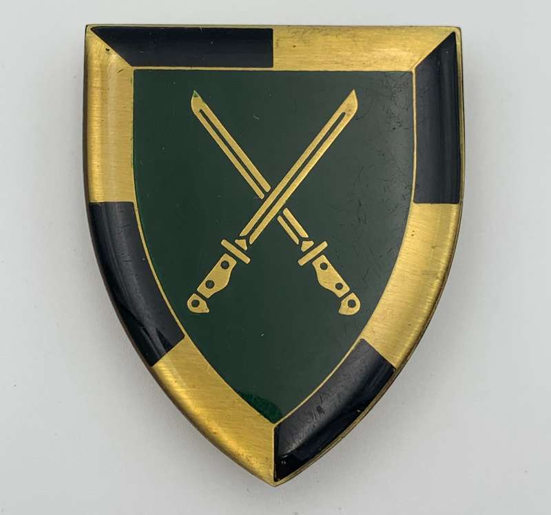 SA Infantry School Shoulder Flash (Left over Right)