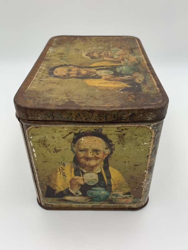 Mazawattee Tea Tin "Old Folks At Home"