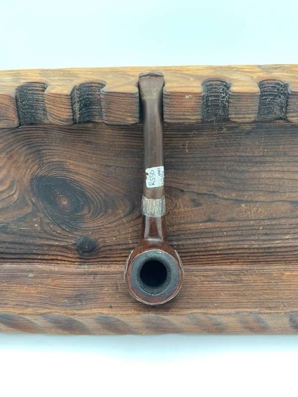 Oak Pipe with Silver Decals