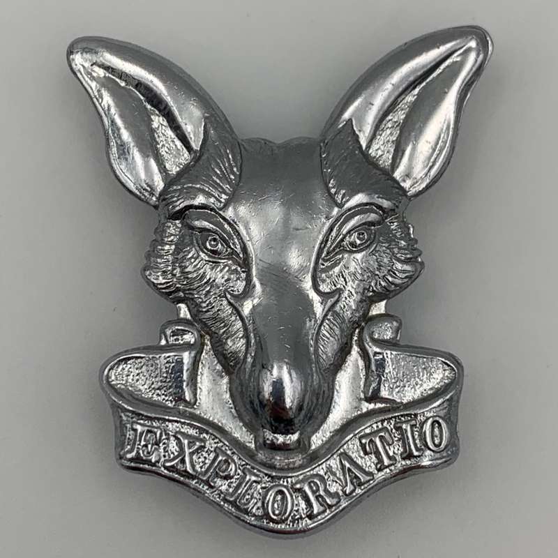 SA Intel Corps Chrome Cap Badge