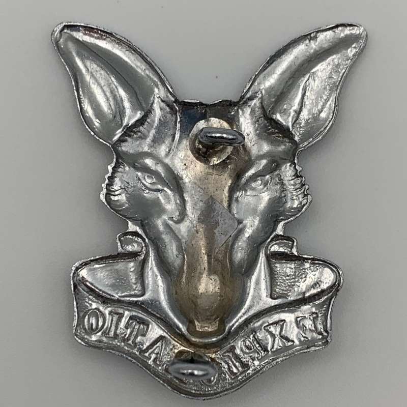 SA Intel Corps Chrome Cap Badge